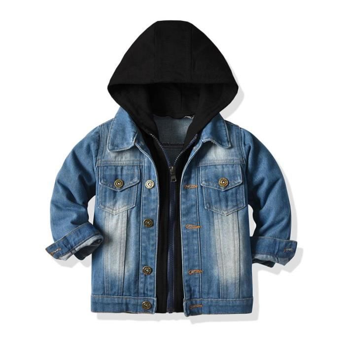 Veste en jean garçon online