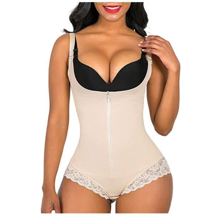 SHAPEBUS Bodysuit Femme Body Amincissant Femme Body Gainant Femme Body Minceur Femme Ventre Plat