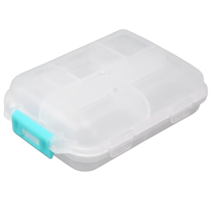 Boîte à Médicaments Numérique Avec Alarme - Organisateur Électronique Rechargeable 5 Alarmes