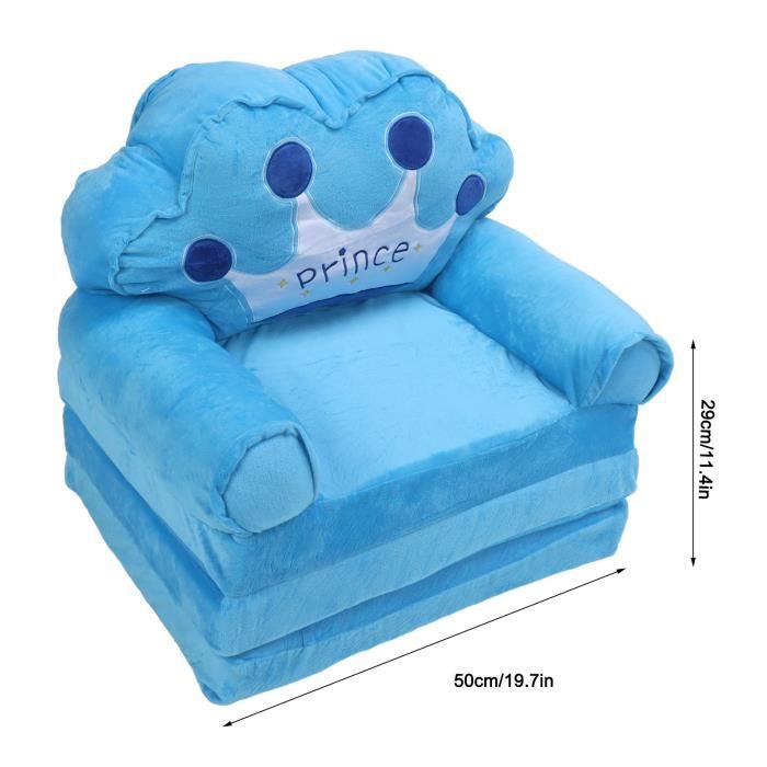 Canapé-lit 2 En 1 Pour Enfant Decalsweet – Pliable, Motif Ours – 41x57x53 Cm