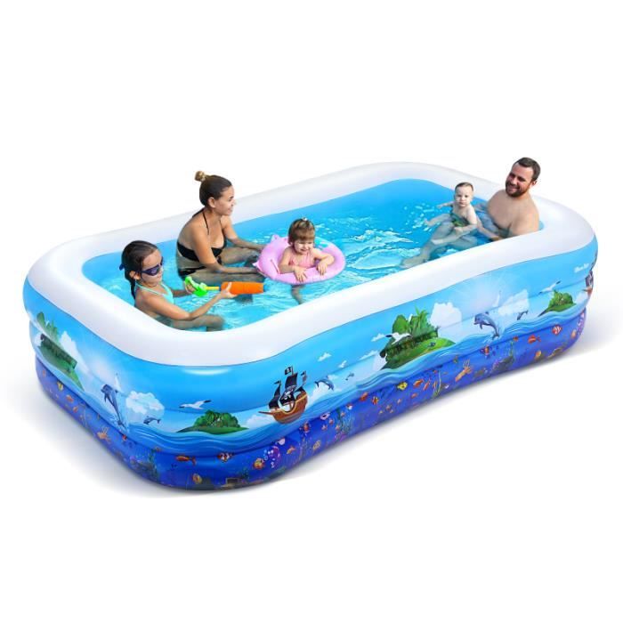 Ibasetoy Piscine Gonflable Jouant D Eau Bebe Piscine De Jeux Piscine Gonflable Pataugeoire Jeux D Eau Jeux De Plage Cdiscount Jeux Jouets