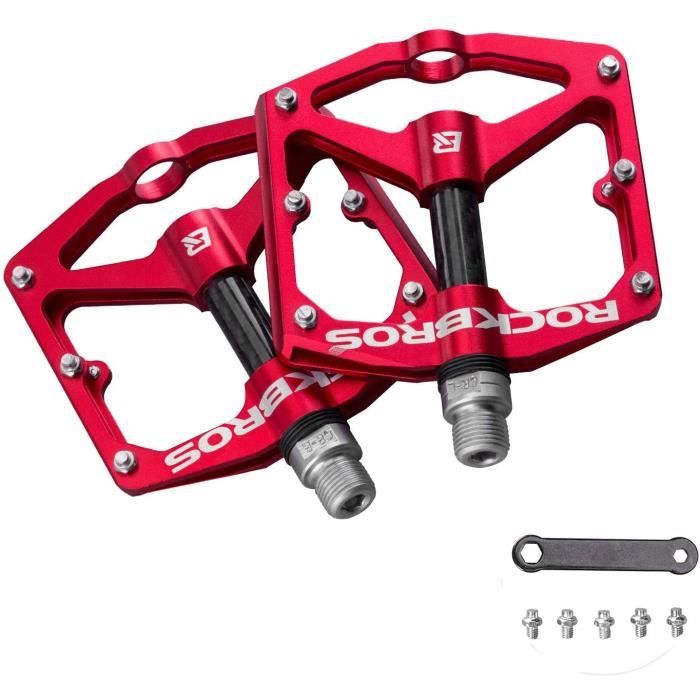 1 Paire Durable Alliage VTT Vélo Pédales En Plein Air Sport Cyclisme Accs