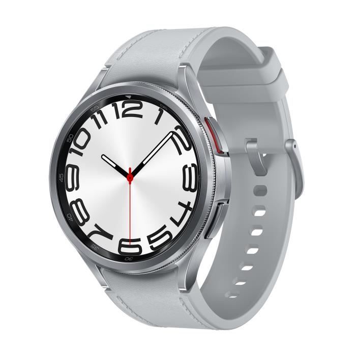 SAMSUNG Galaxy Watch6 Classic 47mm Argent 4G Cdiscount Telephonie