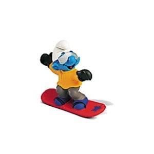 SCHTROUMPFS - SCHTROUMPF SURF DES NEIGES - 1998 SMURFS 20452