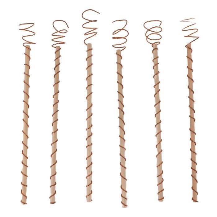 Antennes D’électroculture En Cuivre – 6 Tiges De 38 Cm – Pour Jardin, Potager, Plantes En Pot - 8