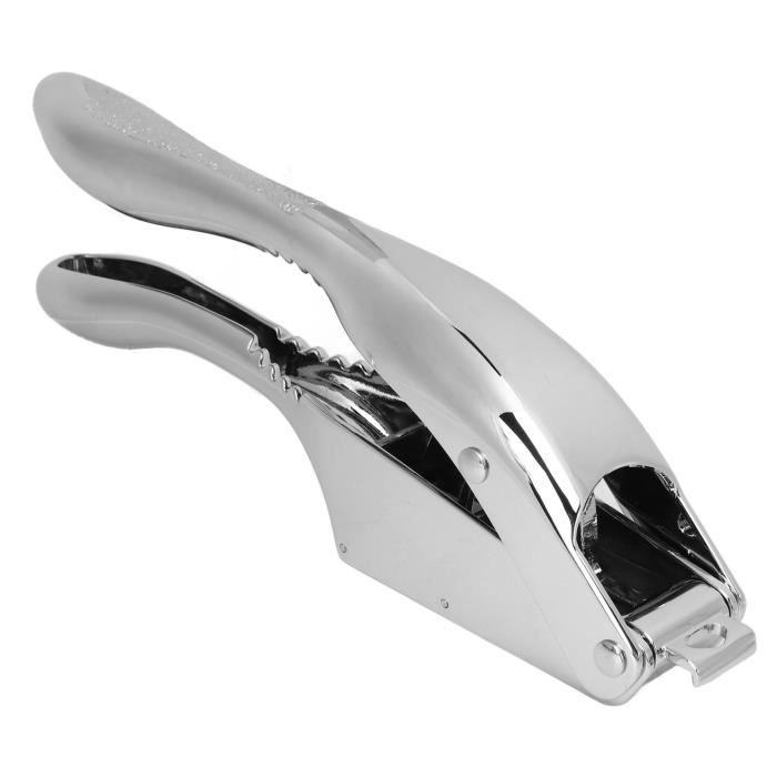 Presse-ail En Acier Inoxydable 304 – Hachoir Broyeur Ail Facile à Presser, Antirouille, Facile à Nettoyer, Design Ergonomique
