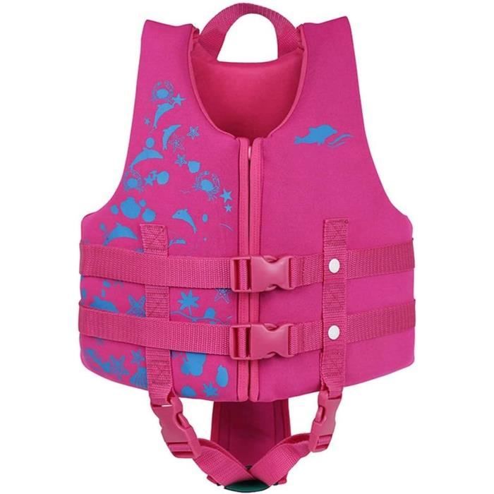 Gilet De Natation Gogokids Pour Enfants – Néoprène, Flottabilité, De 1 à 9 Ans, Ajustable, Pliable, Sécurité