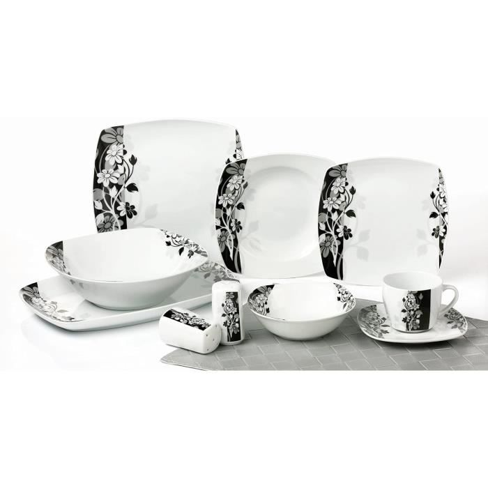 Coin De Chine Service 25 Pièces En Porcelaine Fiche Technique Et Prix Au Maroc