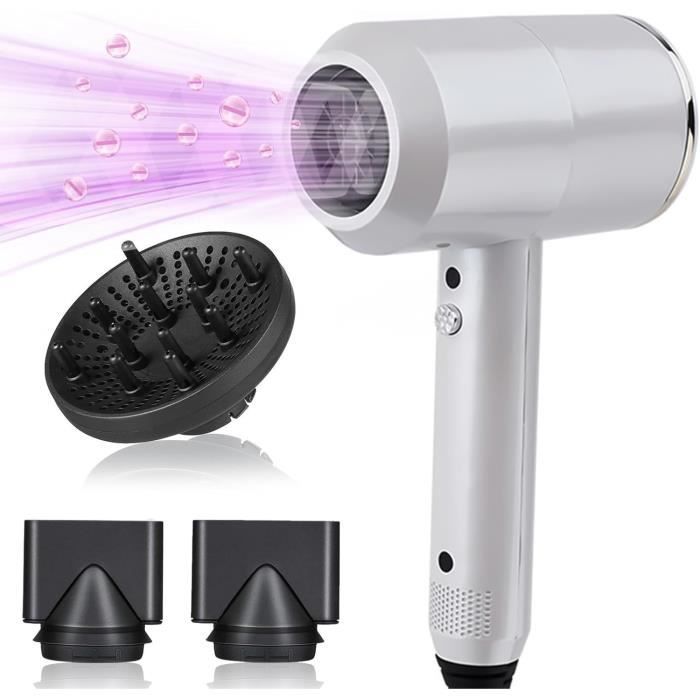 Sèche-cheveux Ionique Professionnel Portable - Chaud/froid Et Faible Bruit - Neuf
