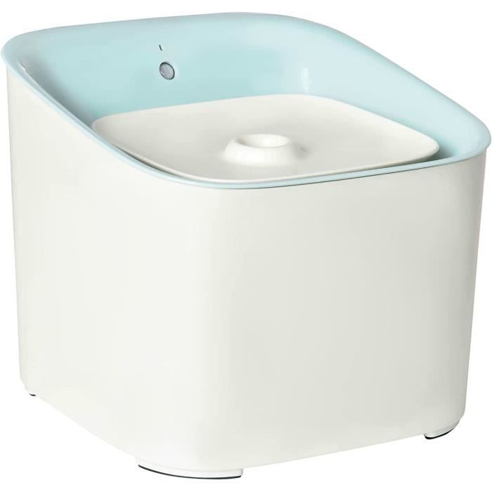 Distributeur Automatique Croquettes Et Eau Pour Chats/chiens - Sans électricité, 3.8L, Antidérapant, Pour Absences Courtes - 3