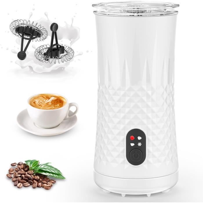 DrPhone CreamCraft - Mousseur à lait 4 en 1 - Mousseur à lait électrique