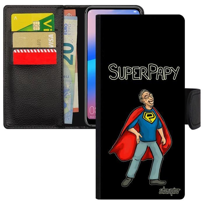 Coque S21 Ultra Super Papy Cadeau D Anniversaire Humour Noir Rigide Drole Texte Bumper Humoristique Heros Magnetique Samsung Galaxy Cdiscount Telephonie