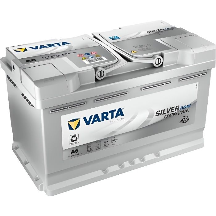 Batterie de démarrage Varta Silver Dynamic L4 A6 12V 80Ah / 800A 580901080