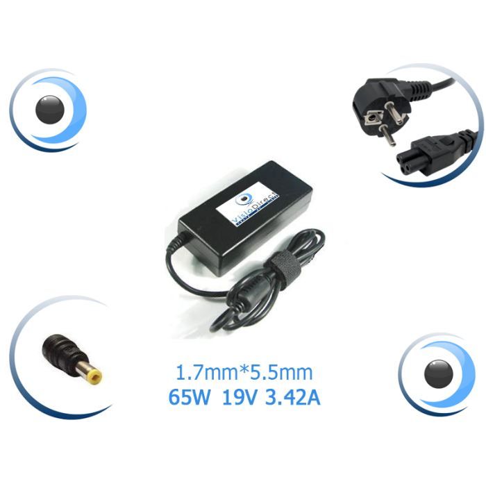 Chargeur Secteur Pour Packard Bell EasyNote TM86-JO-010 – Neuf – SJ STORE
