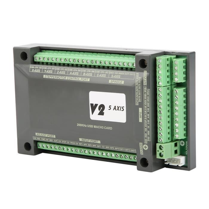 NVUM Carte USB Mach3 4 Axes – Contrôleur CNC Routeur Fraiseuse Contrôle De Mouvement USB