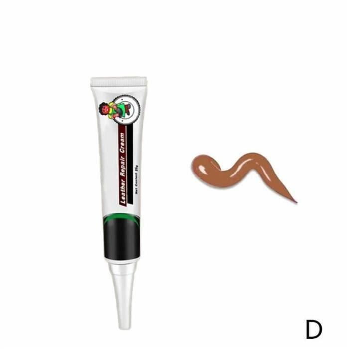 Kit De Réparation Gel Pour Cuir Et Similicuir - Réparation Rayures, Fissures Sur Sièges Auto, Canapés, Etc. - 3