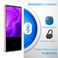 FULOZO® 16Go Lecteur MP3/ Lecteur MP4 Bluetooth 2.5D Miroir MP3/MP4 Player Baladeur Super Sonore FM Radio Enregistre-1