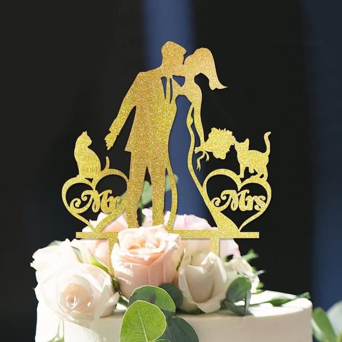 FIGURINE DECOR DE GATEAU,6--Décoration de gâteau en acrylique à talons FIGURINE DECOR DE GATEAU,6--Décoration de gâteau en acrylique à talons