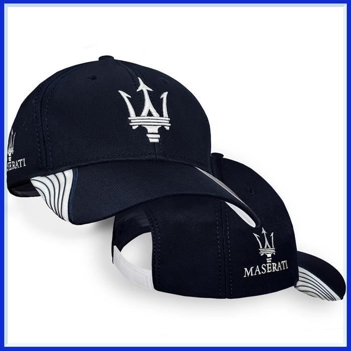 Maserati Casquette de Baseball UNIQUE 3D BRODE Logo BLEU Auto Voiture  Chapeaux Cap Homme Femme Accessoires T Shirt Cadeau Été Ami - Cdiscount  Prêt-à-Porter