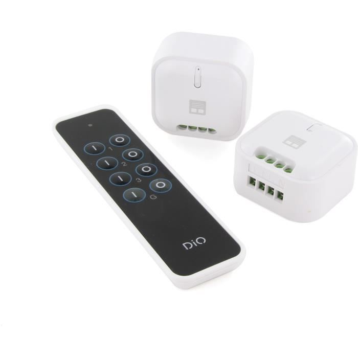 Kit 2 modules pour volet et télécommande - DIO CONNECTED HOME - 54852 ...