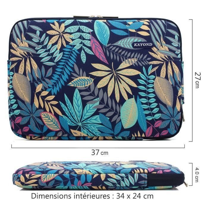 Sacoche Housse de Protection S Fleur 3 pour Dell XPS 13 9305 13