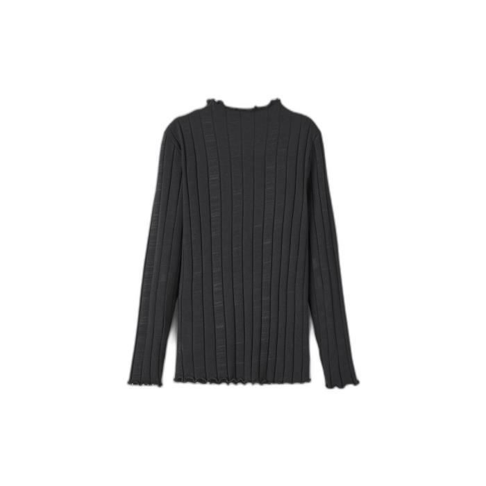 Pull Name Pull - NAME IT - Nkfnoline - Noir - Manches longues - Col montant Black ...
