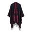 Foulard Imprimé Coucher De Soleil Tropical – écharpe Franges Femmes (197 X 72 Cm) – Doux Et Chaud