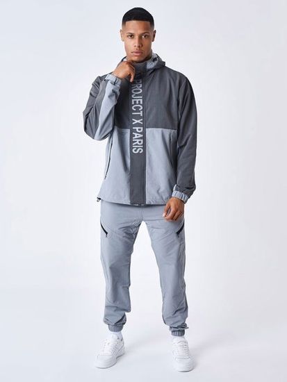 Veste Respirante Capuche Projet X Veste Homme Coupe-Vent Imperméable Respirante - Projet X Paris - Capuche Adjustable - Protection Pluie Et Vent Coupe Vent Homme Randonnée
