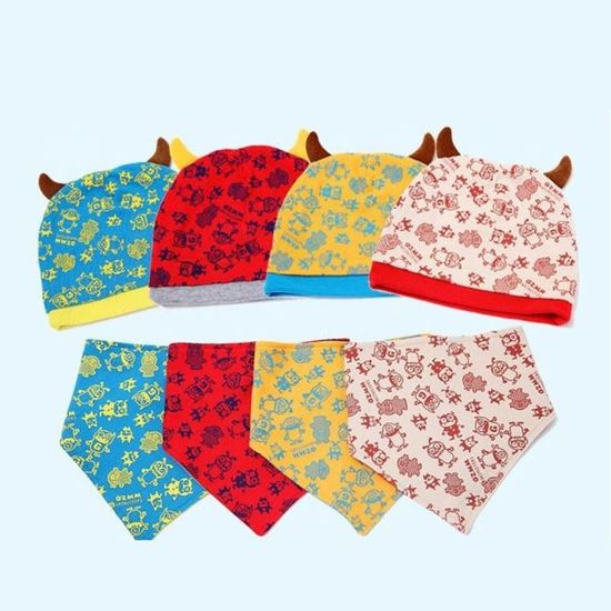 Bonnet Monstre Mignon Pour Bebe Nouveau Ne Garcon Fille Unisexe Avec Bavoir Jaune Cdiscount Pret A Porter