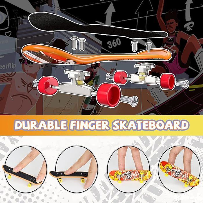 Mini Rampe De Skateboard À Doigts, Rampe De Skate Park À Doigts, Rampe De Skateboard À Doigts