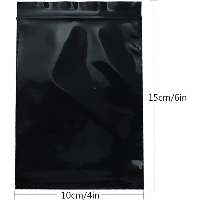 Sacs De Toilette Noirs Biodégradables – 100 Pièces, 15 L, étanches, Extra épais, 60x65 Cm, Pour Camping, Randonnée, Voyage, Poubelles
