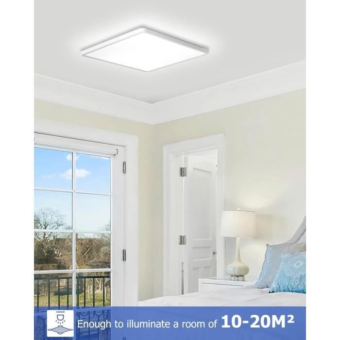 Luminaire Plafonnier Avec Télécommande 24W Plafonnier Led