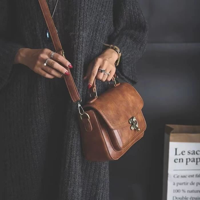 Sac bandoulière clearance femme vintage