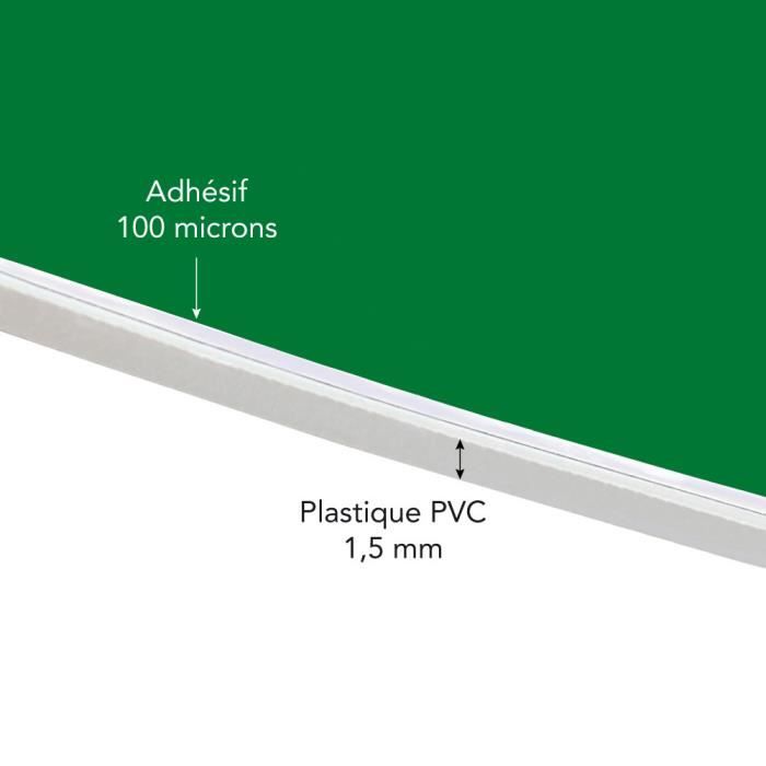 Panneau texte issue de secours - PVC - 980 x 350 mm - SIGNALETIQUE.BIZ ...