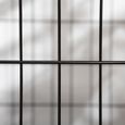 Cage pour chien animaux cage de transport sur roulettes 2 portes noir-3