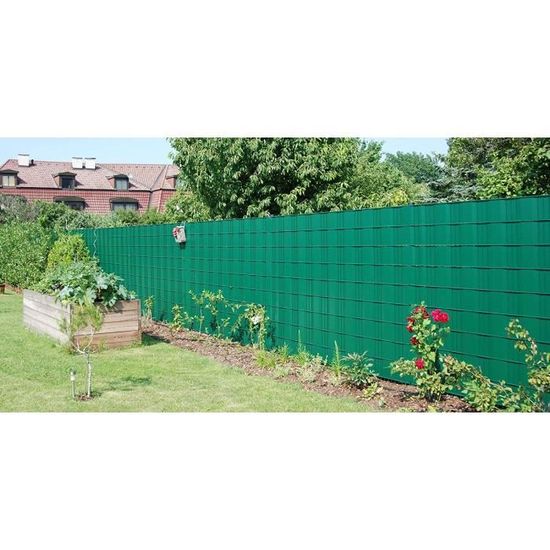 avec 30 pcs Clips de Montage 450g/m² Fixkit 35 m x 19 cm Paravent Brise Vue Visuelle Protectiont en PVC Anthracite pour Clôture de Jardin