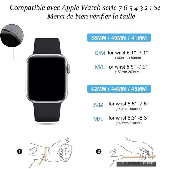 Taille apple watch deals