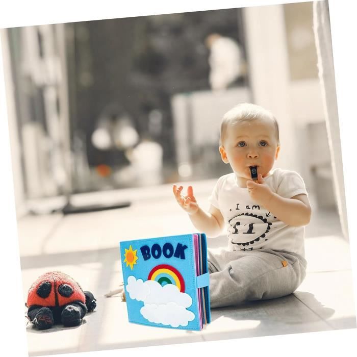 Livre De Feutre Pour Enfants Jouets Pour Le Bain Des Enfants Jouets Pour  Tout-Petits Jouets Pour Bébé 3D Animaux Bébé Livres[u2821] - Cdiscount  Puériculture & Eveil bébé