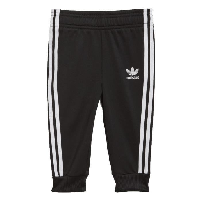 ADIDAS TRACKSUIT SURVETEMENT POUR GARCON UNISEX NOIR GN8441 Nero