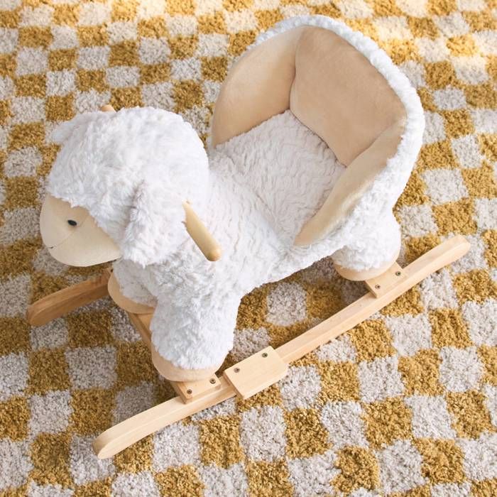 Mouton a bascule pour enfant SWEEEK Modele Caracteristique 1 Caracteristique 2 Caracteristique 3 Cdiscount Jeux Jouets