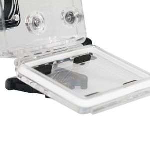 40m Etanche Coque Boîtier pour Gopro Hero 7 Silver White Appareil Photo