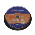 DVD-R VERBATIM 16x (10) - Capacité 4.7 Go - Spindle-0