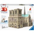 Puzzle 3D - RAVENSBURGER - Notre-Dame de Paris - Paysage et nature - 250-400 pièces - 12 ans-0