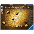 Puzzle Krypt 631 p - Ravensburger - Gold - Abstrait - Mixte - A partir de 14 ans-0