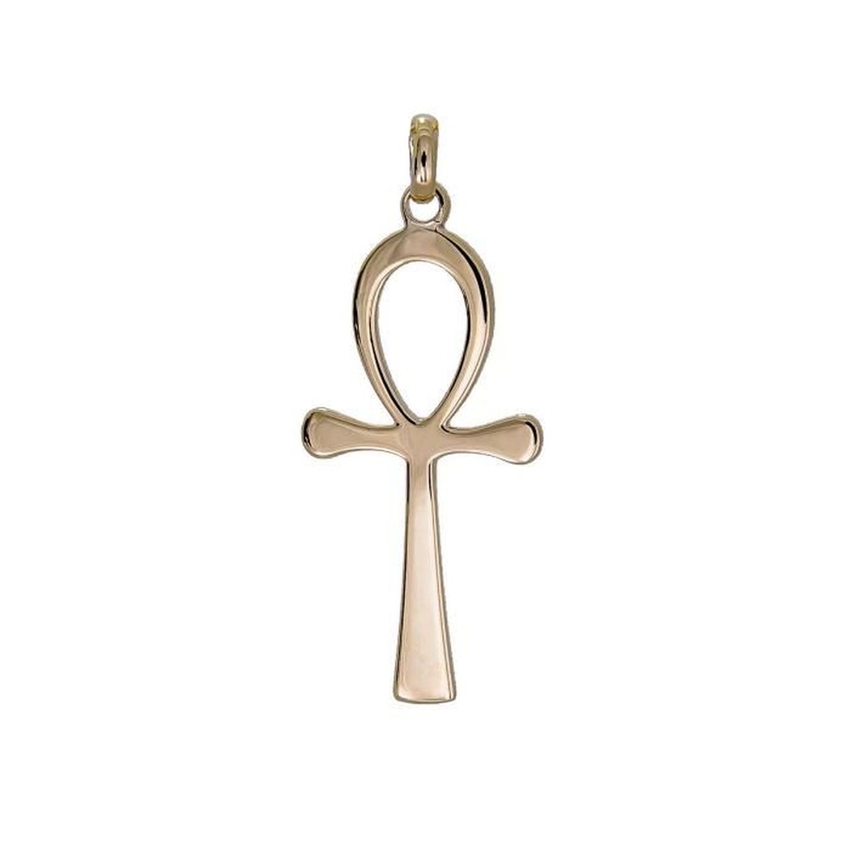 Ensemble Pendentif belle Croix catholique crucifix jesus en vrai plaqu/é Or pour homme avec chaine 50cm et coffret /écrin