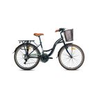 Moma Bikes - Vélo de Ville 26" URBAN - SHIMANO 21 Vitesses - Noir