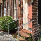 Rampe d'escalier - AUFUN - Acier Inoxydable - 100 x 90 cm - Résistant à la corrosion - Installation facile