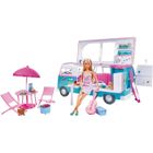 SIMBA.DICKIE.GROUP Poupée mannequin 29cm Steffi love et son camping car qui s'ouvre