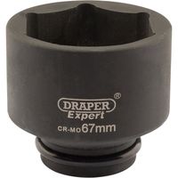 Draper Expert 5044 67 mm 3/4"Hi-Torq Douille a Choc 6 Pans