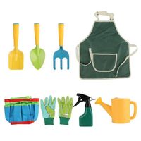 VGEBY kit d'outils à main de jardin Ensemble D'outils de Jardinage pour Enfants, Kit de jardin moteur Set 3 (petite boite 589g